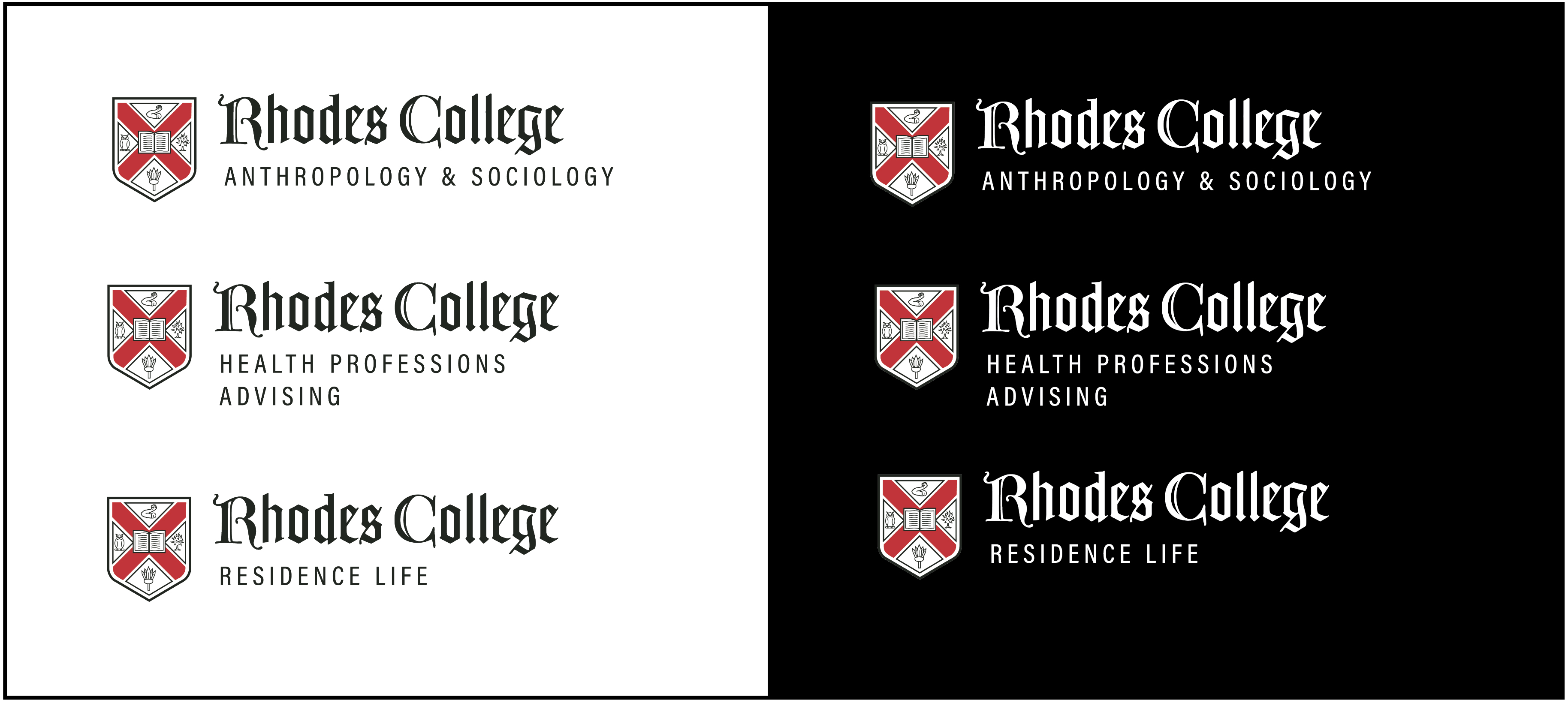 Rhodes College Logos Rhodes Sites